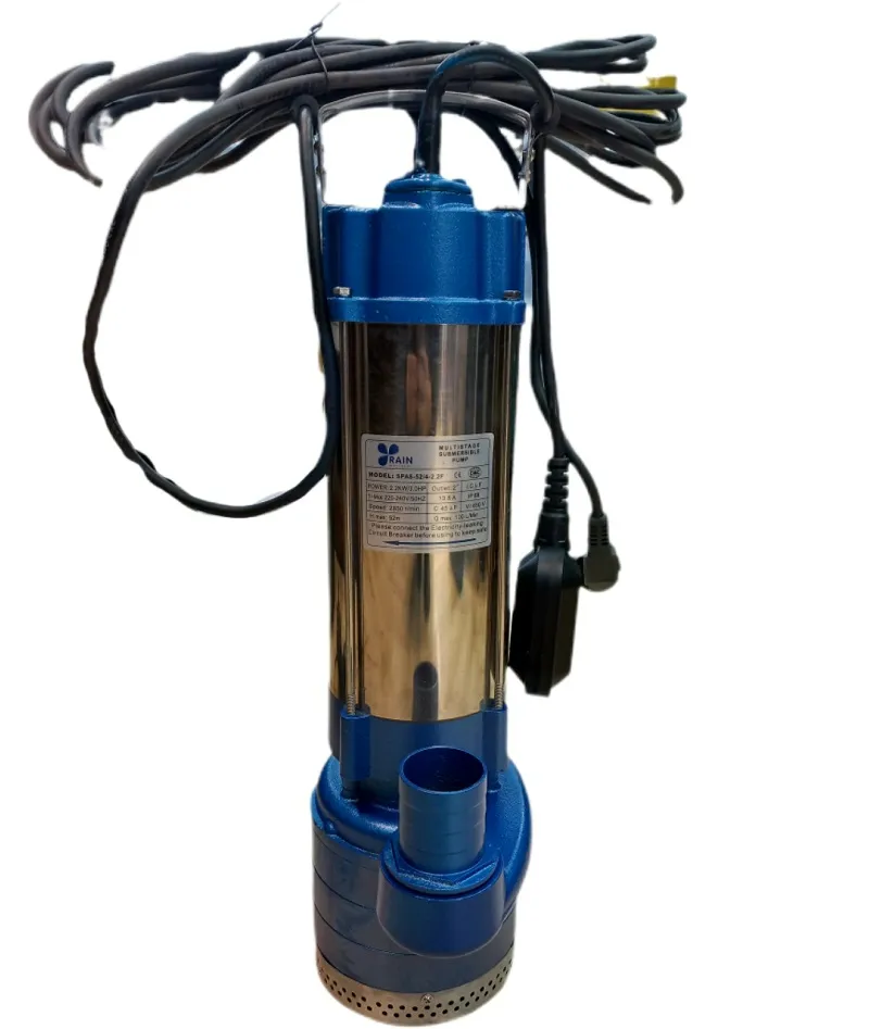 پمپ کفکش 52 متری فلوتر دار دو اینچ راین (استیل)