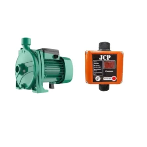 پک طلایی پمپ آب نیم اسب بشقابی تایفو با ست کنترل JCP